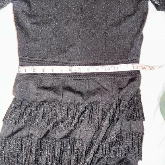Lela Rose ruffle knit detail Piper Dress, size small, NWT - Picture 12 of 14